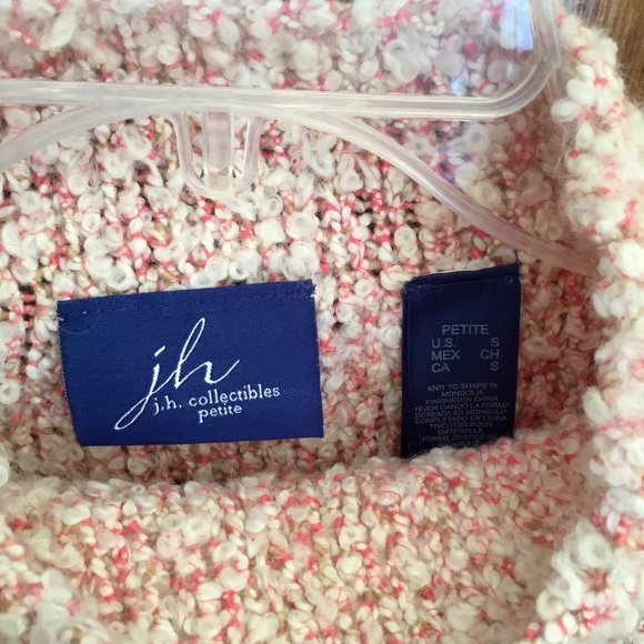 JH Collectibles mohair/ wool blend sweater, - Picture 3 of 3